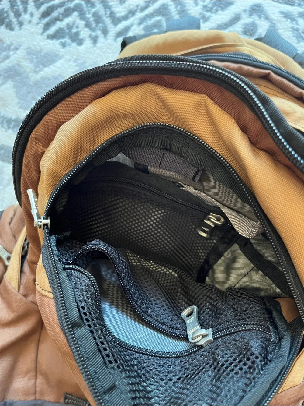 REI Men's Brown and Tan Outdoor Backpack